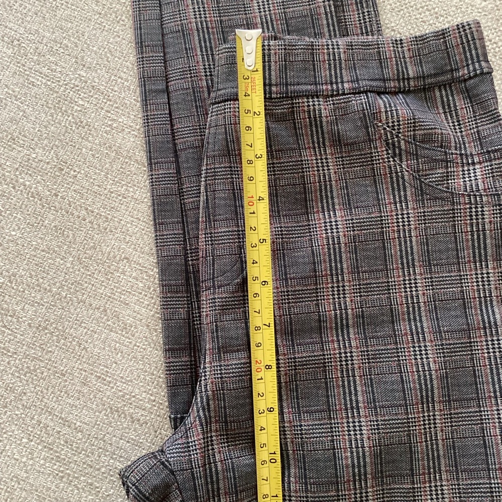 Sanctuary Women’s Gray Plaid Slim Fit Pull On Pants Size XS - Picture 8 of 8
